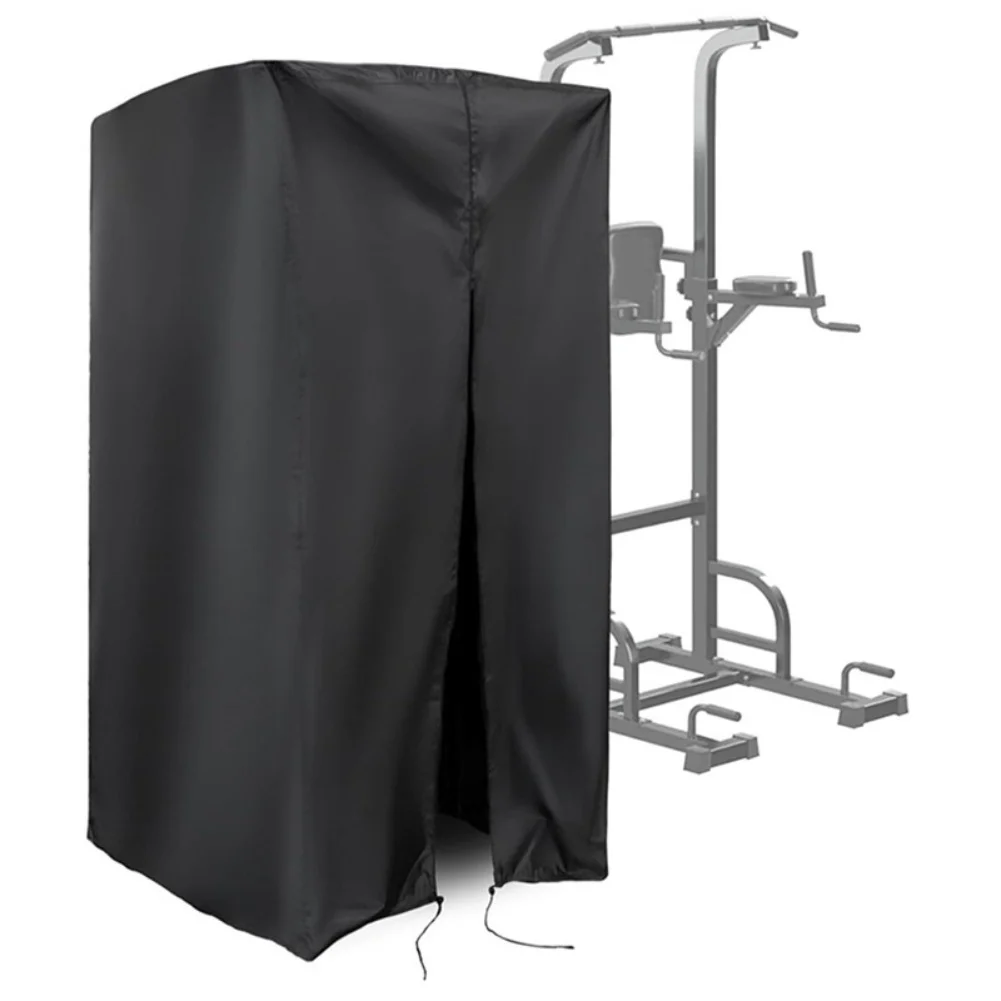 For Pull Up Bar Station Protective Cover All Weather Dustproof and Waterproof 210D Oxford Fabric Fits 102 by 107 by 163