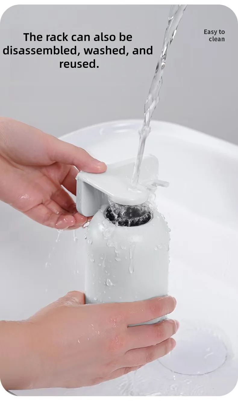 Magnetisk tandborsthållare i rostfritt stål för badrum_voghion.com