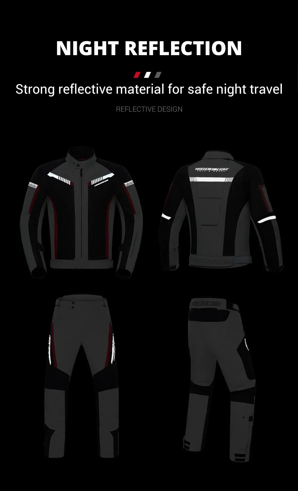 HEROBIKER Waterproof Motorcycle Jacket Man Racing Jacket Wearable Motorcycle Pants Moto Clothing With EVA Protection 20 Sb864952146d8470cafe6d8c3758397e5z