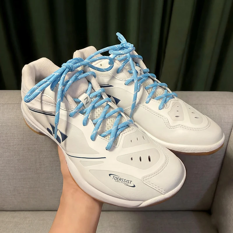 cadarcos-de-badminton-2026-unissex-rosa-poa-adaptaveis-para-tenis-de-badminton-branco-65z4-com-design-poa