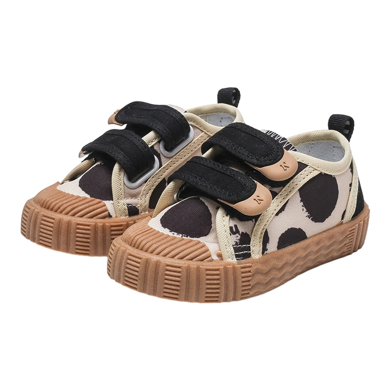 Scarpe di tela per bambini ragazzi e ragazze Low Top Slip On Sneakers scarpe Casual per bambini