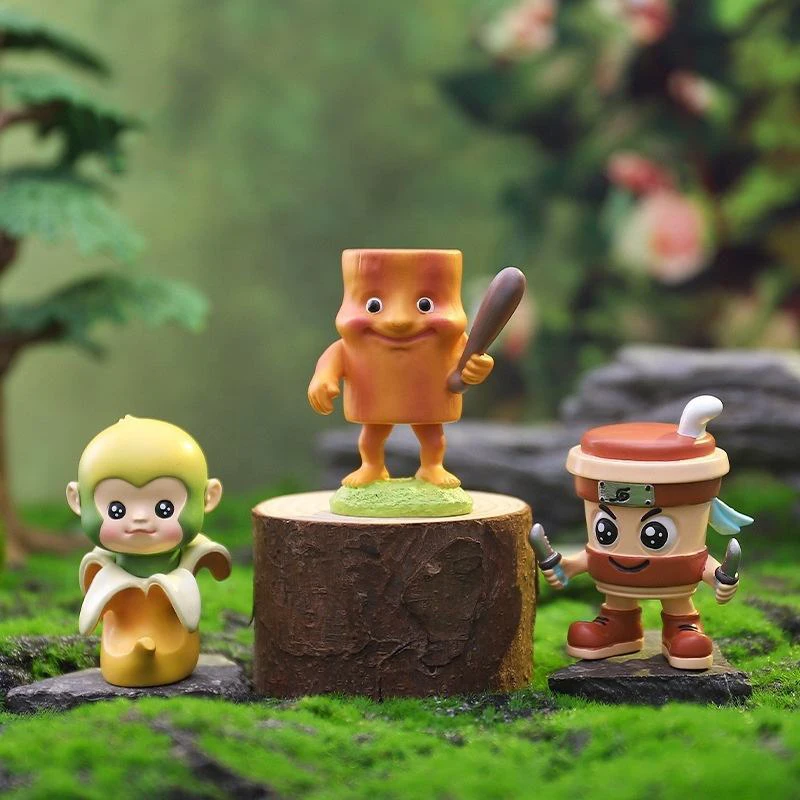 Italiaanse Brainrot Tung Tung Sahur Figuren Pop Tralalero Tralala Bombardino Krokodil Shimpanzini Bananini Model Speelgoed Blind Box