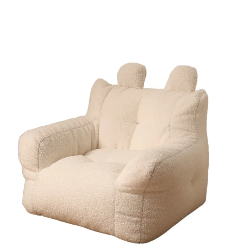 Sofá sin hueso, muebles para niños, sofá en envasado al vacío, asiento para niños, sofá para niños, puf, silla de relleno para niños, sueño único