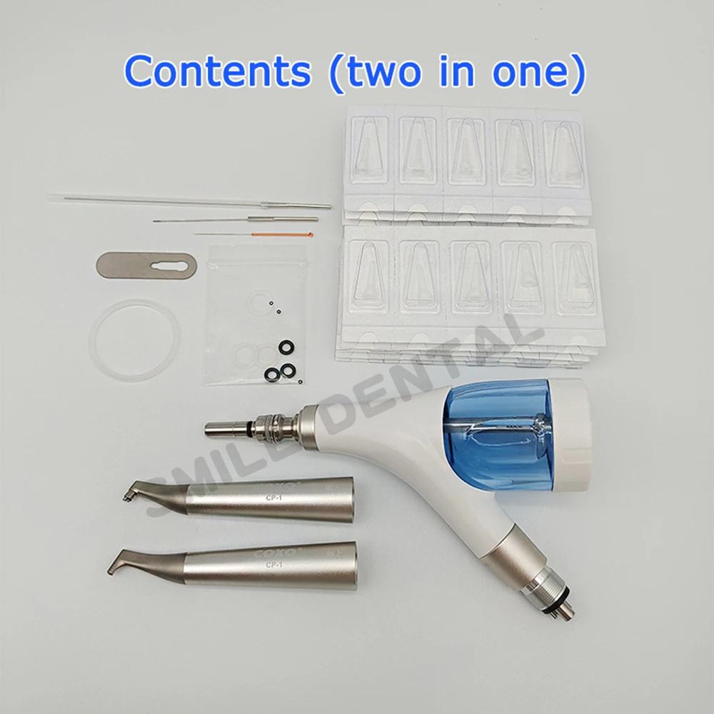 COXO CP-1 Air Flow Prophy Jet Dental Air Polierer Zahnaufhellung Werkzeug 2 Löcher 4 Löcher Zahnmedizin Zähne Polieren Hohe Effizienz – Detail 13