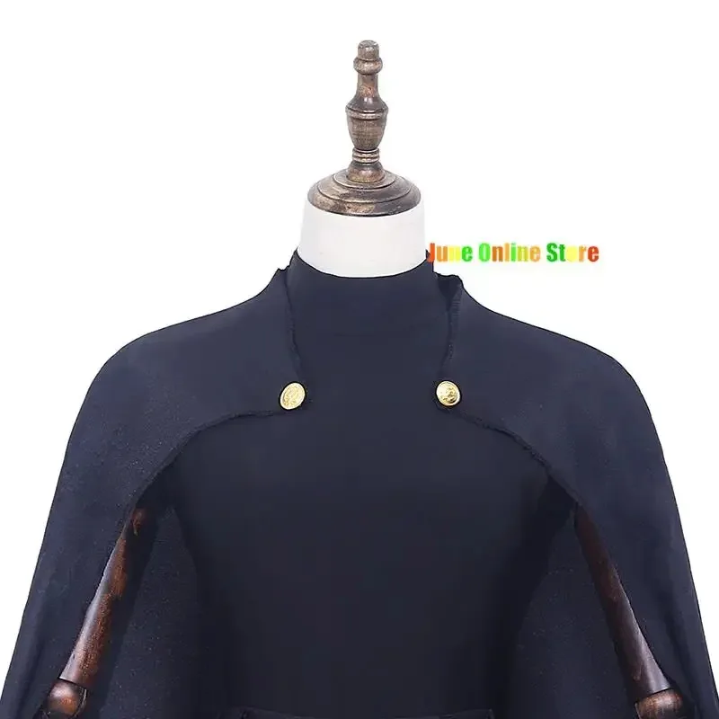 Kodiak Anime Zenin Maki Costume Cosplay Jujutsu Kaisen Stagione 2 Blu Scuro Mantello Occhiali Tatuaggio Verde Parrucca Corta Ba 2025 Nuovo