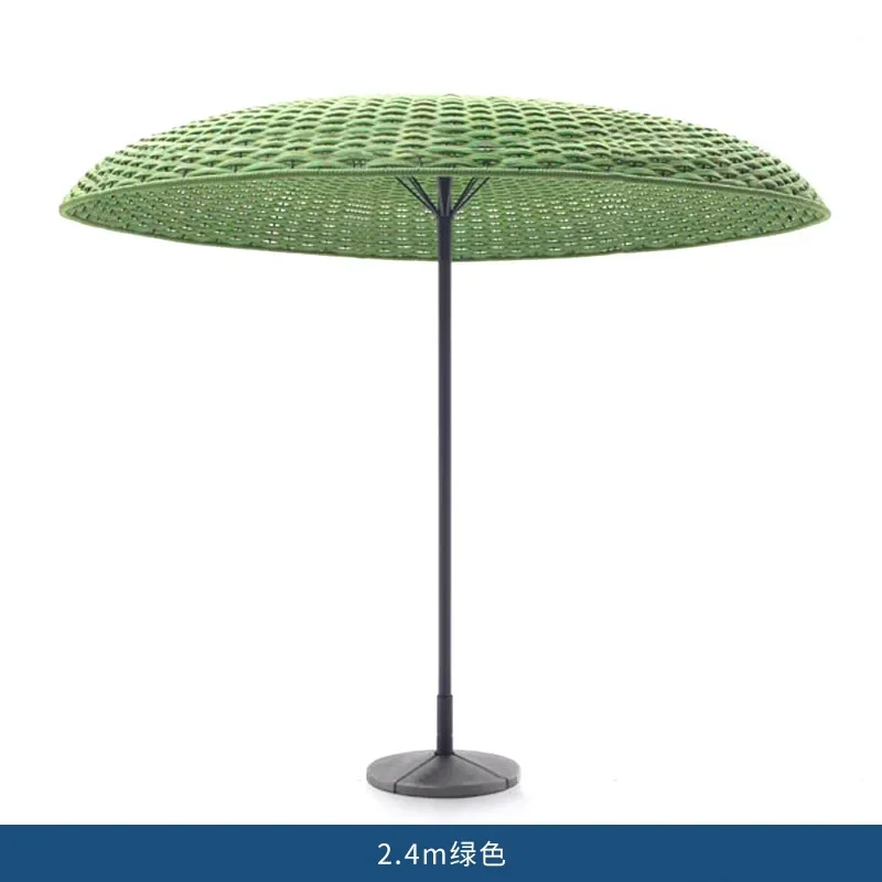 Leisure Villa Swimming Pool Parasol Garden Courtyard Rattan Sun Umbrella Hotel Resort Commercial Internet celebrity umbrell