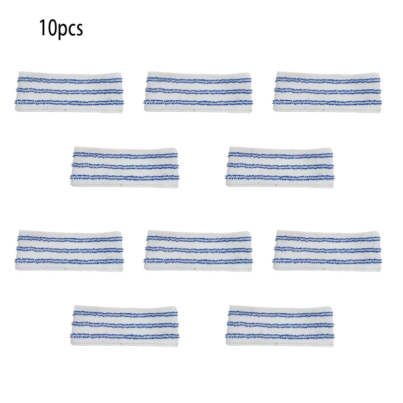 

10PCS Steam Cleaner pads,for Polti Vaporetto Kit Vaporflexi Brush Eco Pro 3.0/Edition Quality Microfiber Steam Mop Cloths