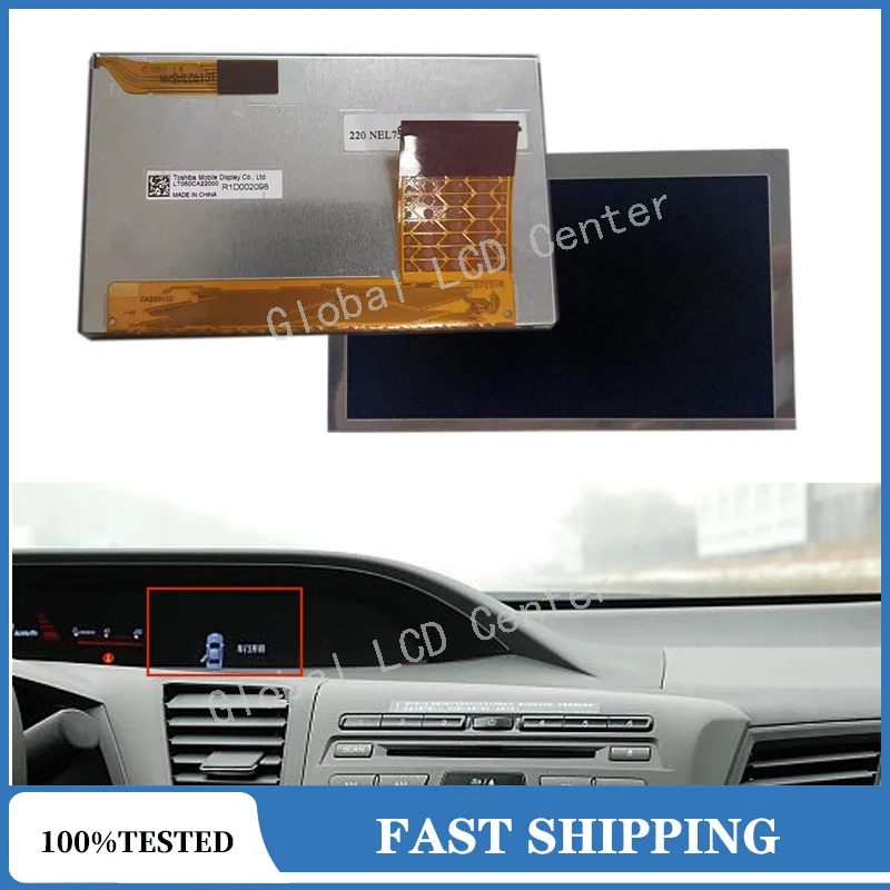 

Original 5 inch LT050CA22000 LT050CA41000 NEL75-CA2201CA LCD Display Screen For Car LCD