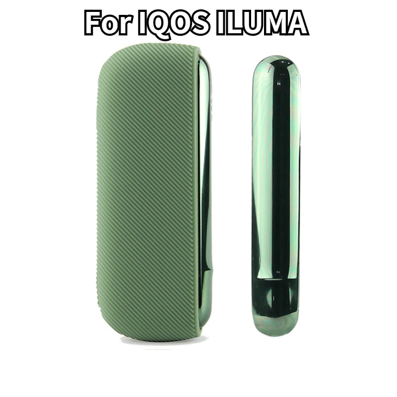 Silicone Protective Case + Side Cover for IQOS ILUMA High Quality Protective Cover for IQOS 4 ILUMA Case Outer Accessories