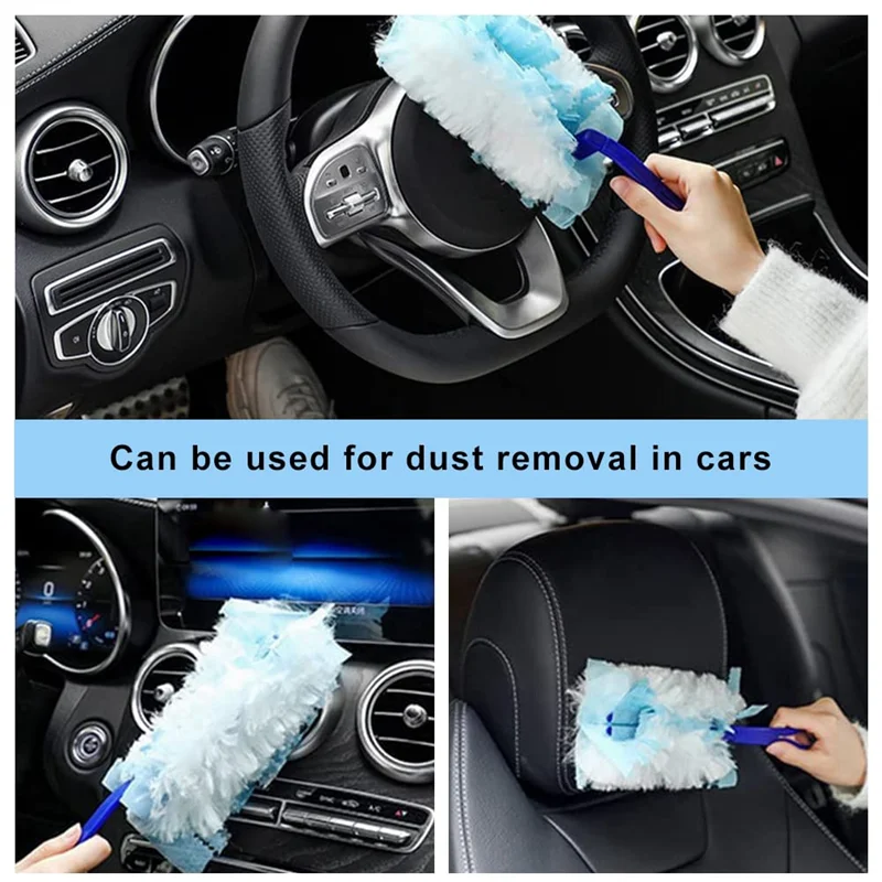 

A94E-Duster Kit, 1 Duster + 10 Refills, For Home Maintenance, Dust Duster Easy To Use