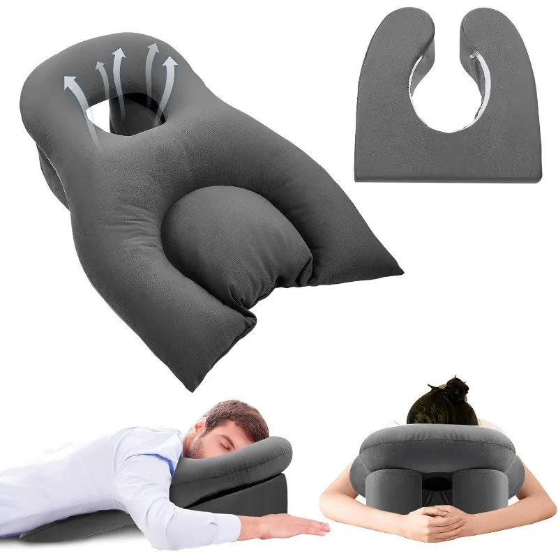 

1PCS Face Down Pillow Flacewesta Massage BBL Prone with Memory Foam Ergonomic for sleeping Vitrectomy Neck Pain Retinal Surgery