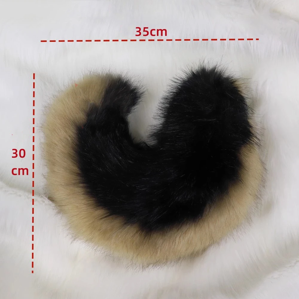 Canis Lupus Familiaris Dog Ear Hairhoop Tail Brown Black Cosplay Costume Accessories Hairhoop Custom Halloween Christmas Cosplay