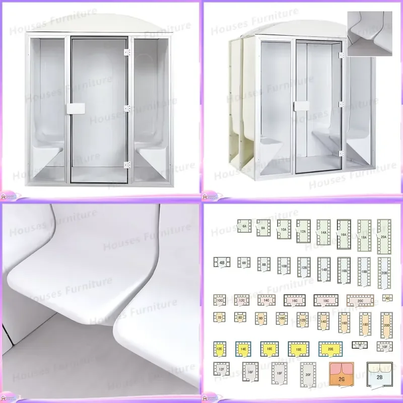 Outdoor Acrylic Steam Room Shower Cabin 5-6 Person Wet Sauna House Home Spa Enclosure with Steam Generator Portable Steam