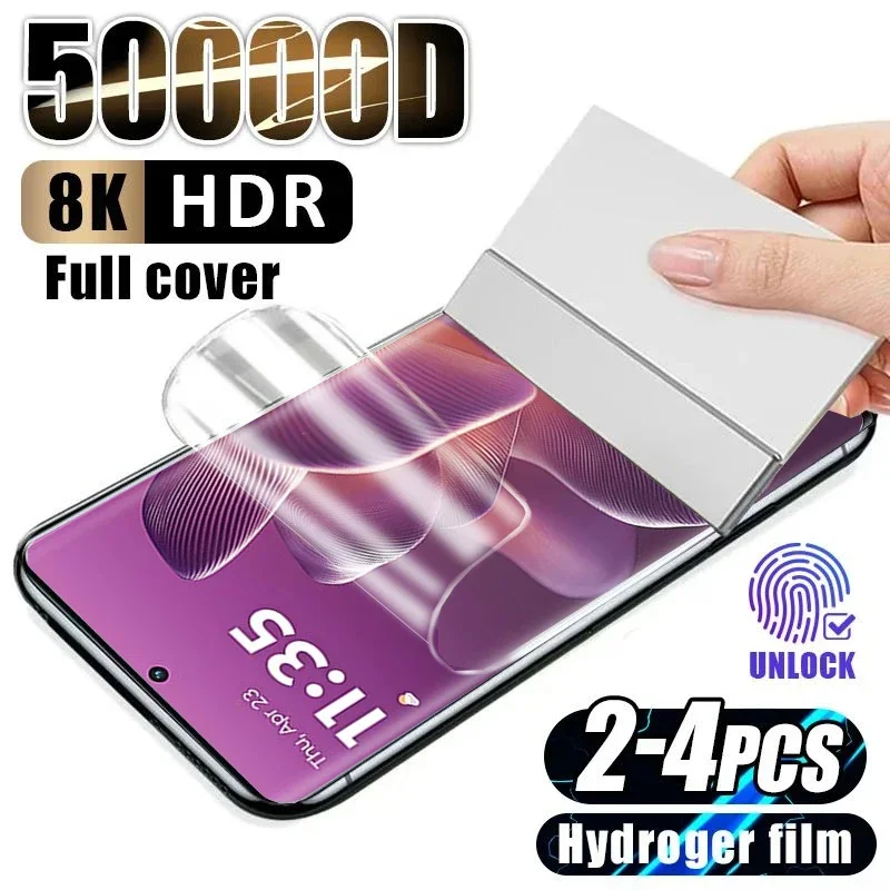

Silicone Hydrogel Film For Motorola Edge 60 Ultra 60s 50 Pro Fusion Screen Protector Moto X50 X40 X30 S50 Neo G85 Film not glass