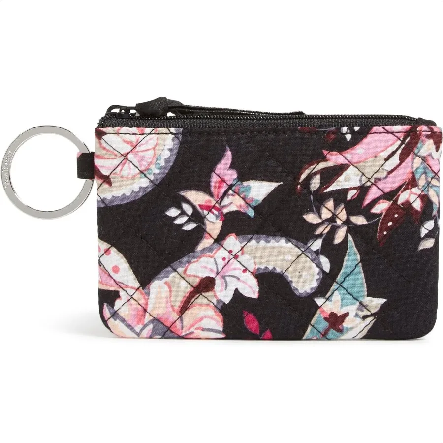 

Женский хлопковый кошелек Vera Bradley на молнии