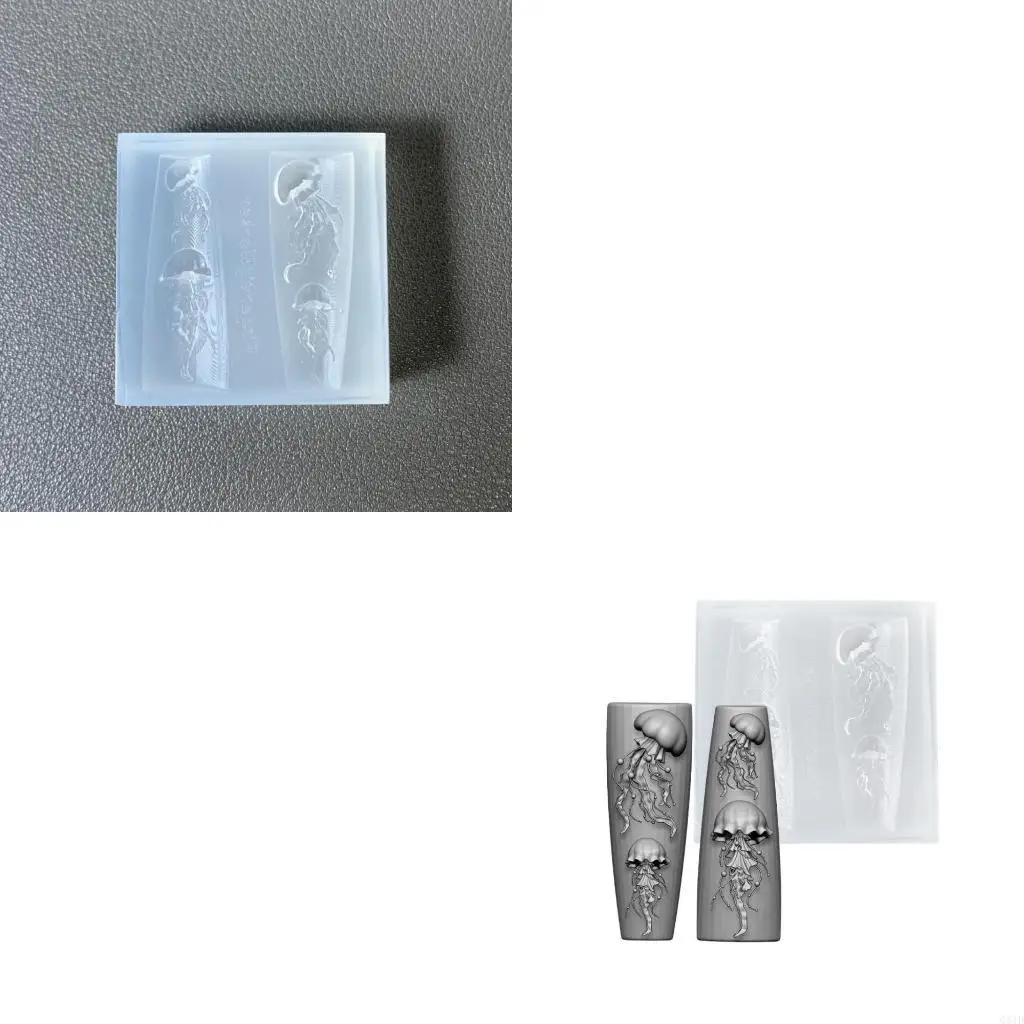 قالب فني للأظافر متعدد الأغراض مصنوع من مواد سيليكون متينة لأنماط إبداعية #1