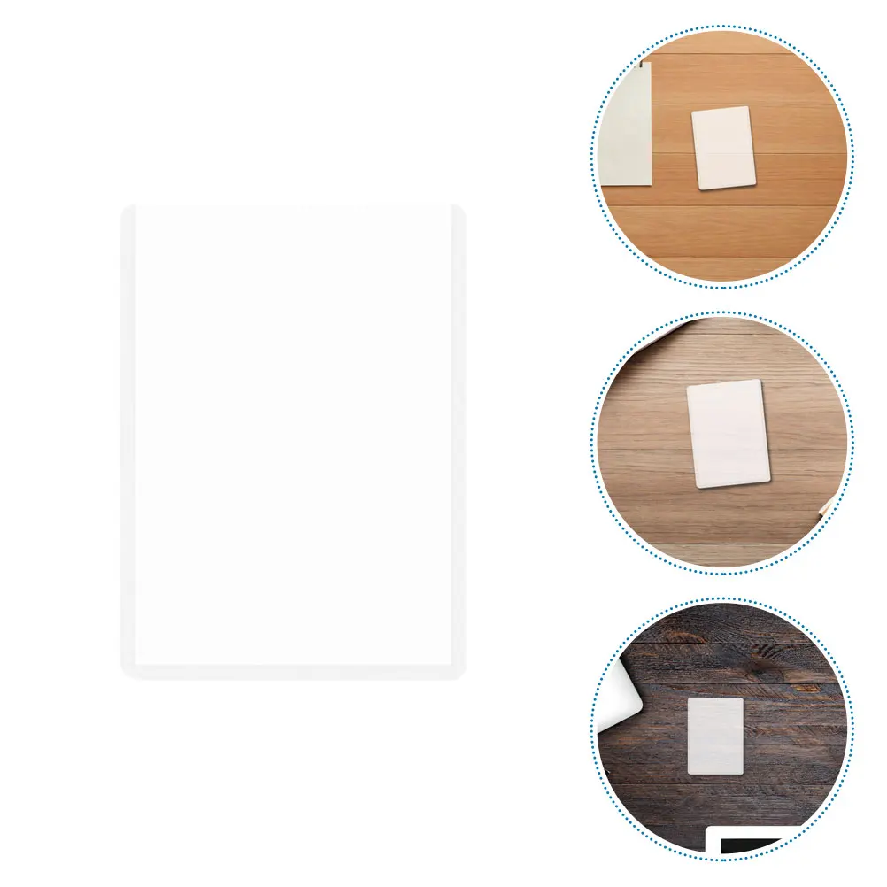 

25pcs Protective Cover For Trading Playing Cards Card Sleeves Hard Plastic Storage Plastic Card Sleeves Case