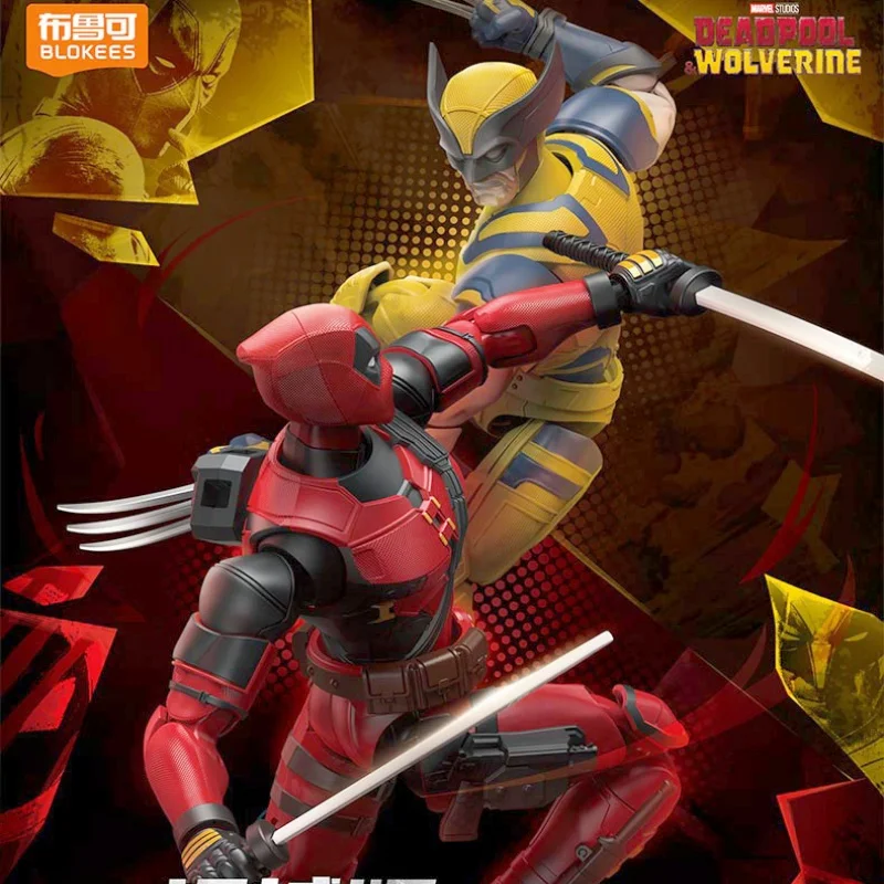 

Brooke Marvel Hero Сборная модель игрушки Коллекционная фигурка Beyond Deadpool Строительные блоки Игрушки и хобби