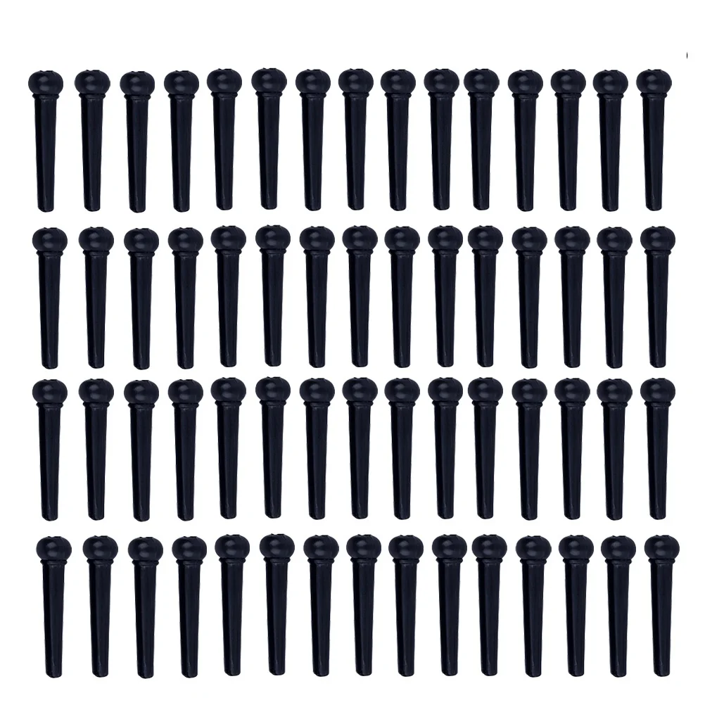 

100pcs Guitar Bridge Pins Durable Acoustic String Pegs Replacement Tool Portable Lightweight Accessory For Acoustic Guitar