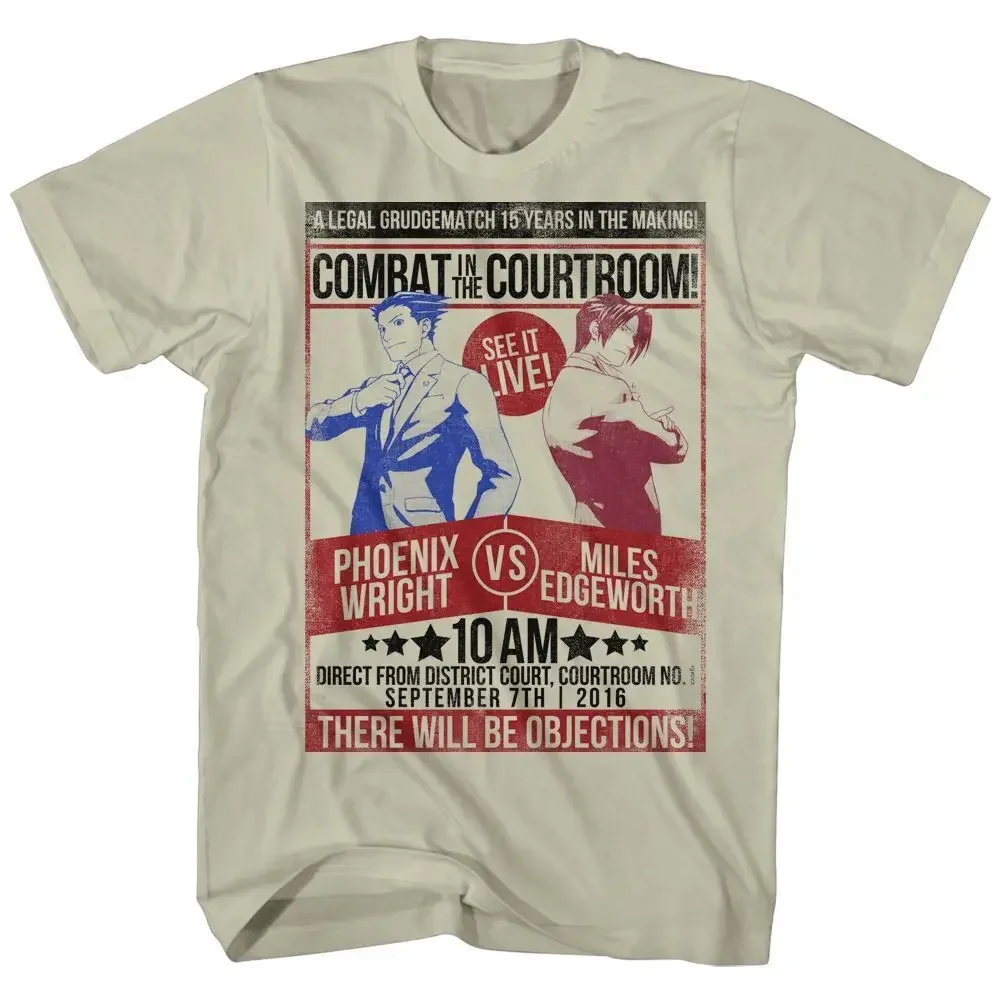 T-shirt pour adulte Ace Attorney Fight Heather