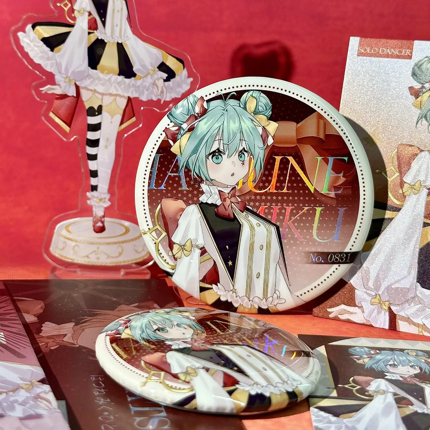 

Badge Project Diva Anime Peripherals Originality Acrylic Stand Figure Desktop Ornament Collection