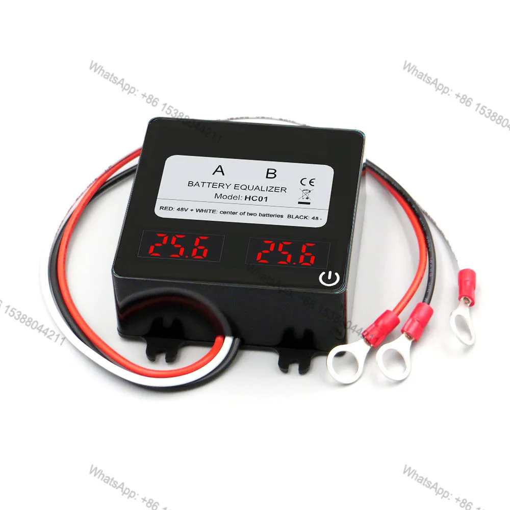 2026 Hot Selling ANGUI Battery Equalizer HC01 2 x 24V Batteries 24V48V 72V LTO NCM LFP Active Voltage Balancer