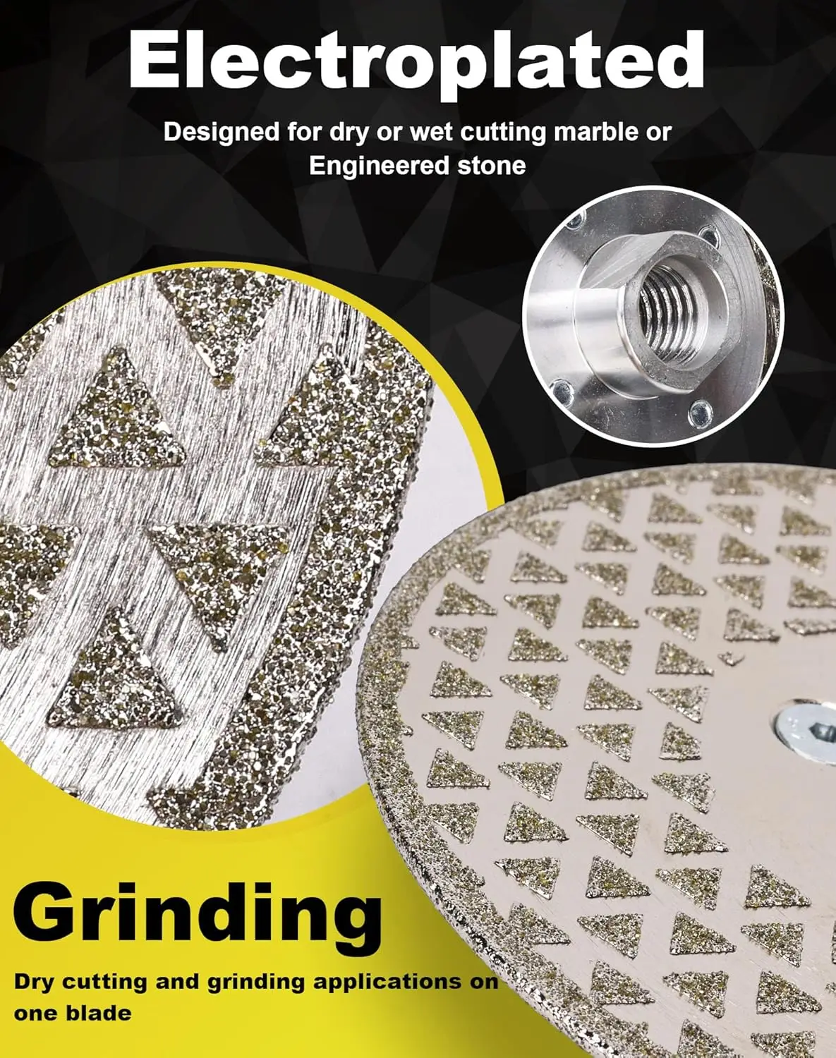 M14 M10 Diamond Grinding Wheel Saw Blade Cutting Disc For Sharpener Porcelain Tile Marble Granite Diameter 80 100mm Angle 1 PC