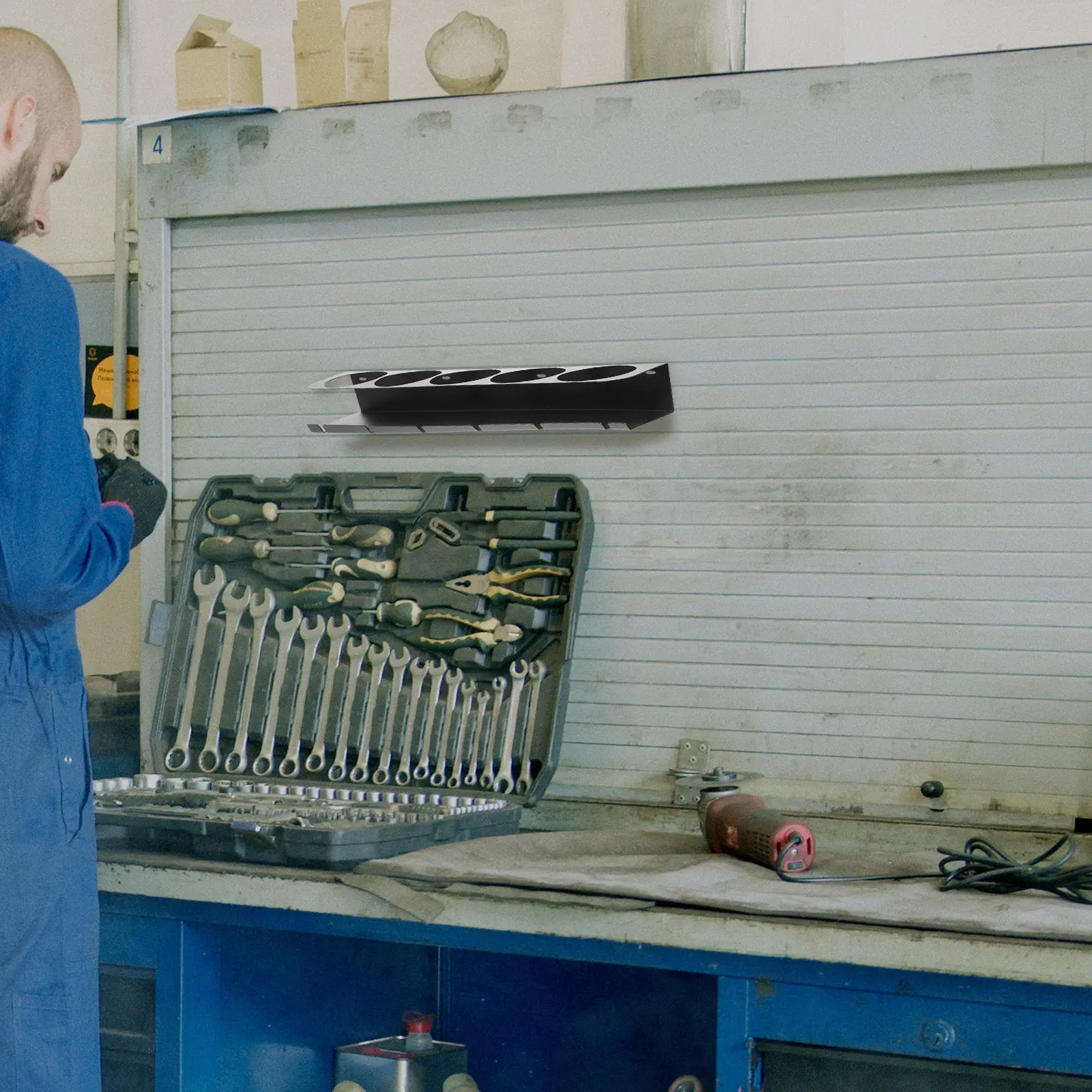1Set Metalen Opbergrek voor El - Workshop Tools Wall recensie en prijs