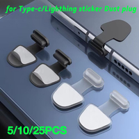 Charging Port Anti-Dust Dirt Plug For Apple iPhone Samsung S22 S21Ultra USB Type-C Port Protector Silicone Dustplugs Cover