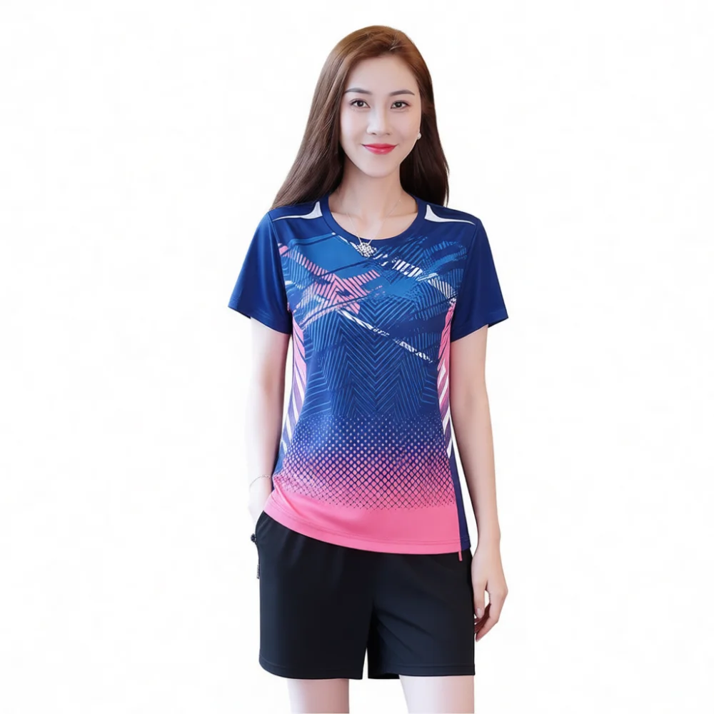 High And Running Gear - Top Sportivo Estivo da Donna, Maglietta