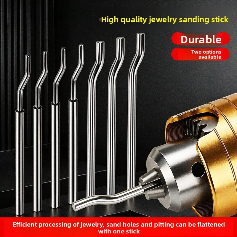 Gold Jewelry Casting Polishing Tool for Pinhole Repair and Surface Smoothing - High Precision Durable Sanding Bar for Goldsmiths