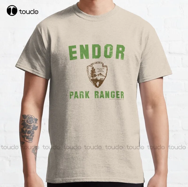 New Endor Park Ranger Classic T-Shirt Cotton Tee Shirt S-5Xl Unisex sport shirts for men