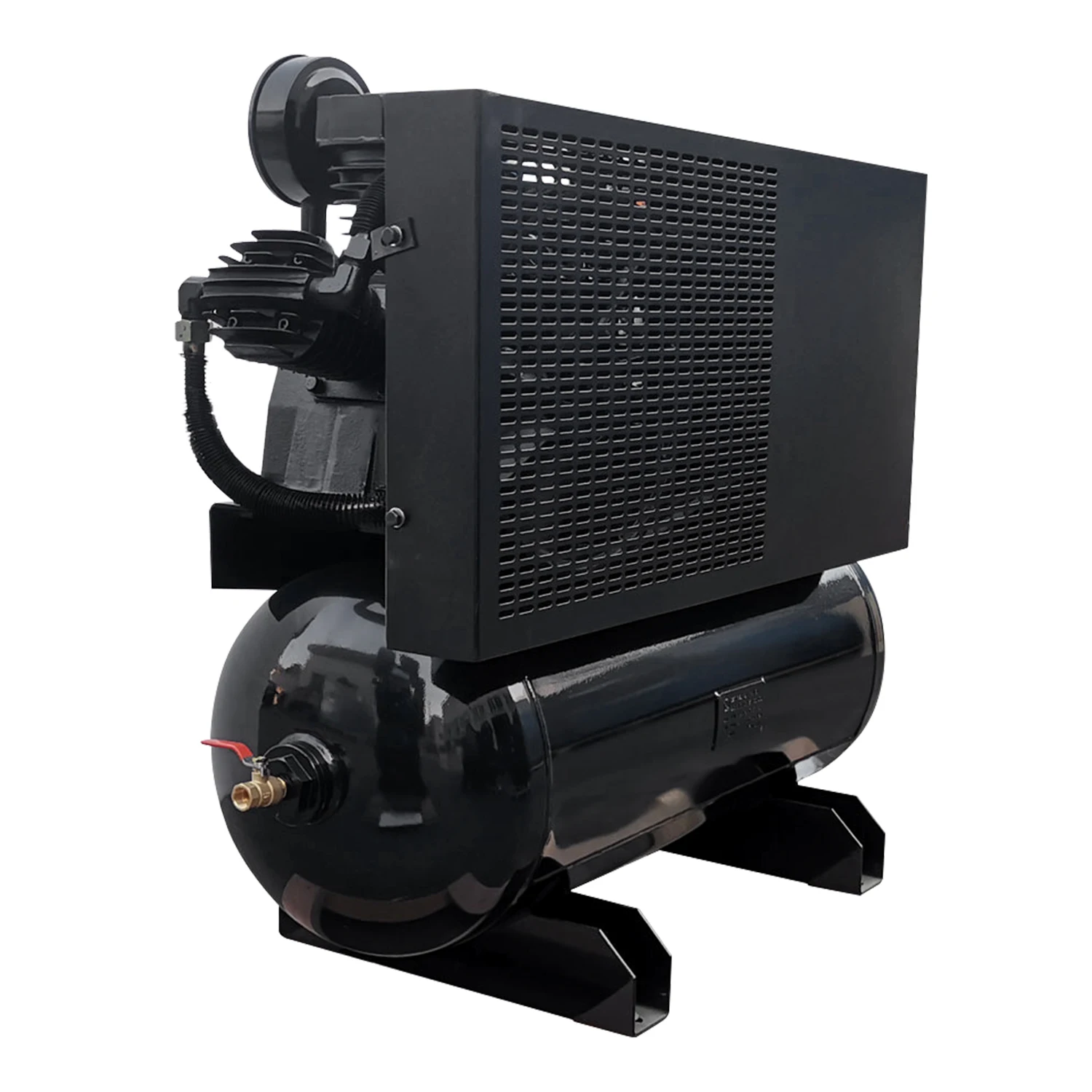 DMC 13HP Gas Powered Air Compressor 30 Gallon Horizontal  ASME Tank 28 cfm@180PSI Piston Pump Air Compressor