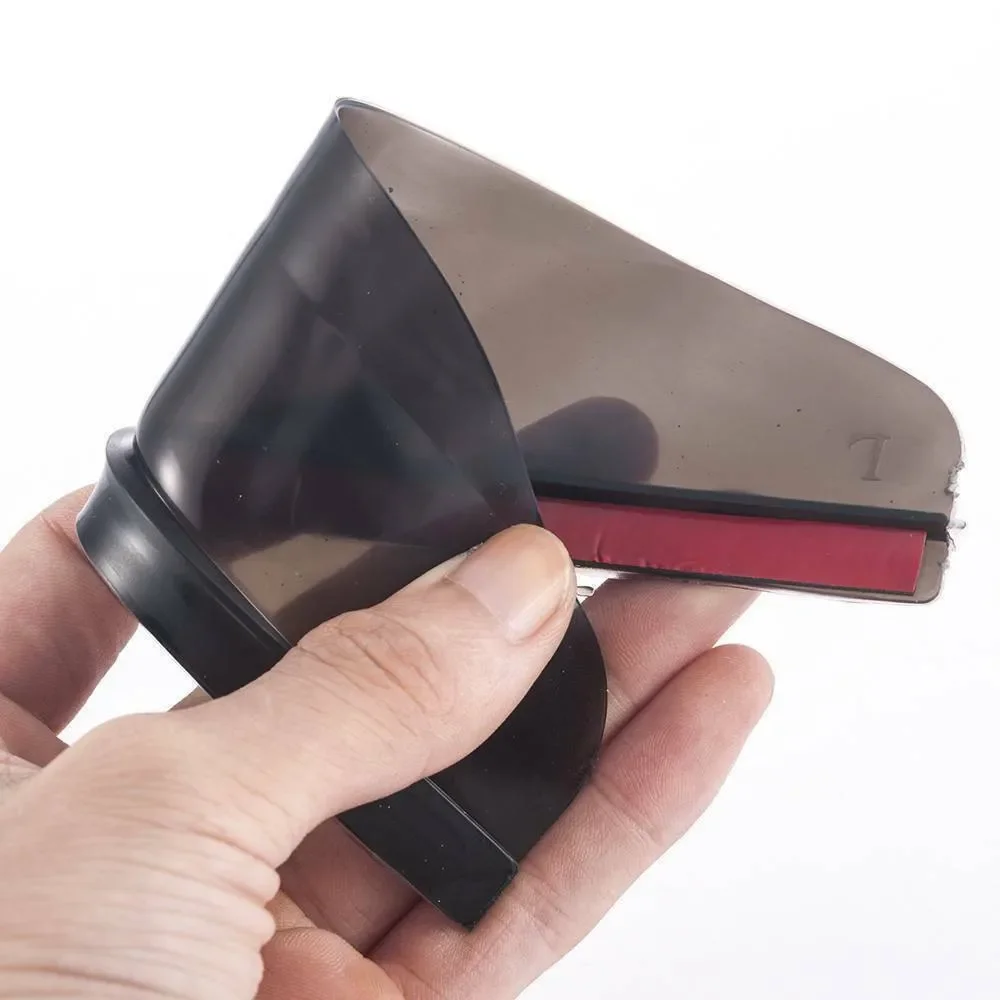 

Useful New Side Rear Mirror Visor Rear View Car Rain Board Replacement Rubber Sun Visor 1 Pair 18*6CM Accessories