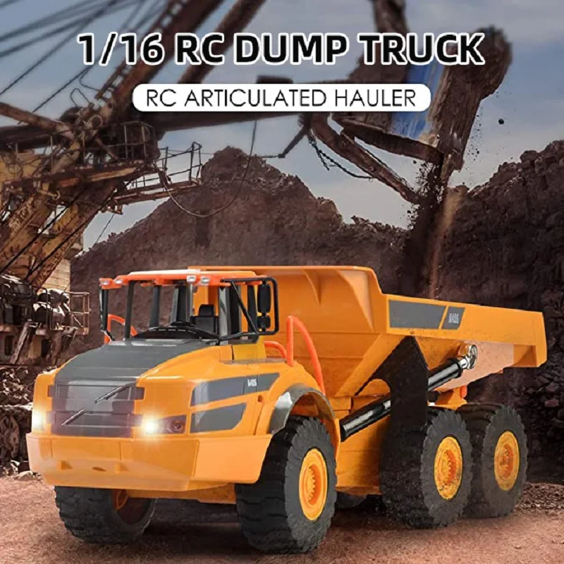 

Double E 1/24 RC Truck Dumper A40G crawler Tractor 2.4Ghz Radio Controlled Car Model Engineering Car Excavator Toys For Boys