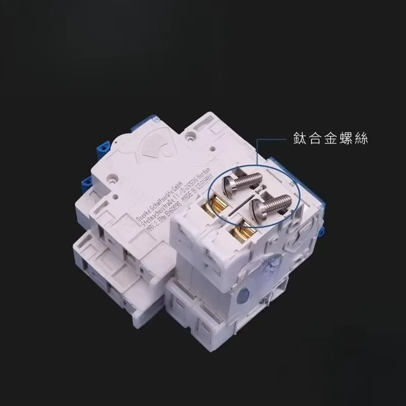 for Audiophile 1 Pole 32 Amp Miniature Circuit Breaker with Gold Plated Contacts High Fidelity Power Protection Switch