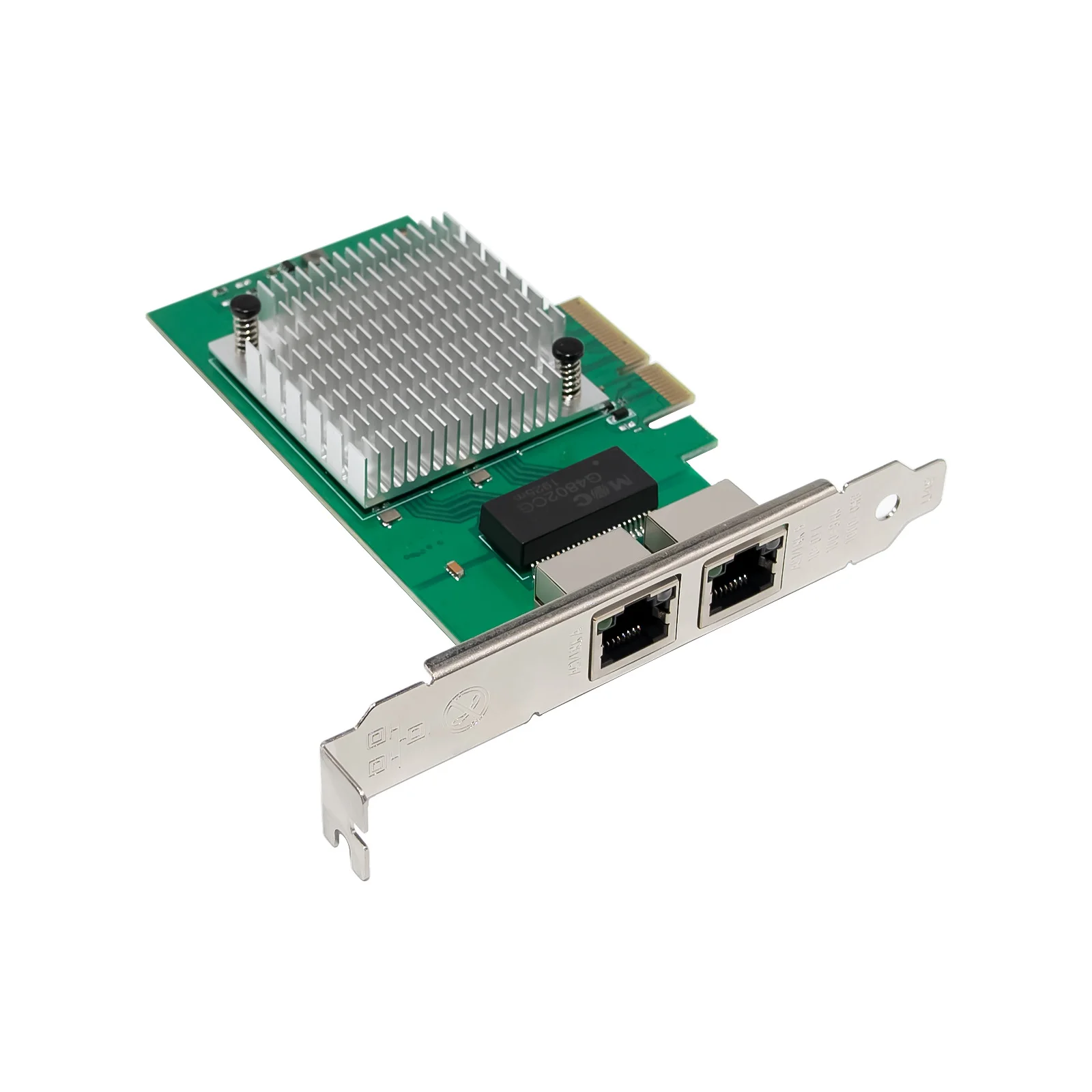 SUNWEIT ST7258 PCIe Dual Port 2.5G Ethernet NIC Intel I225-V Produto Externo em Estoque