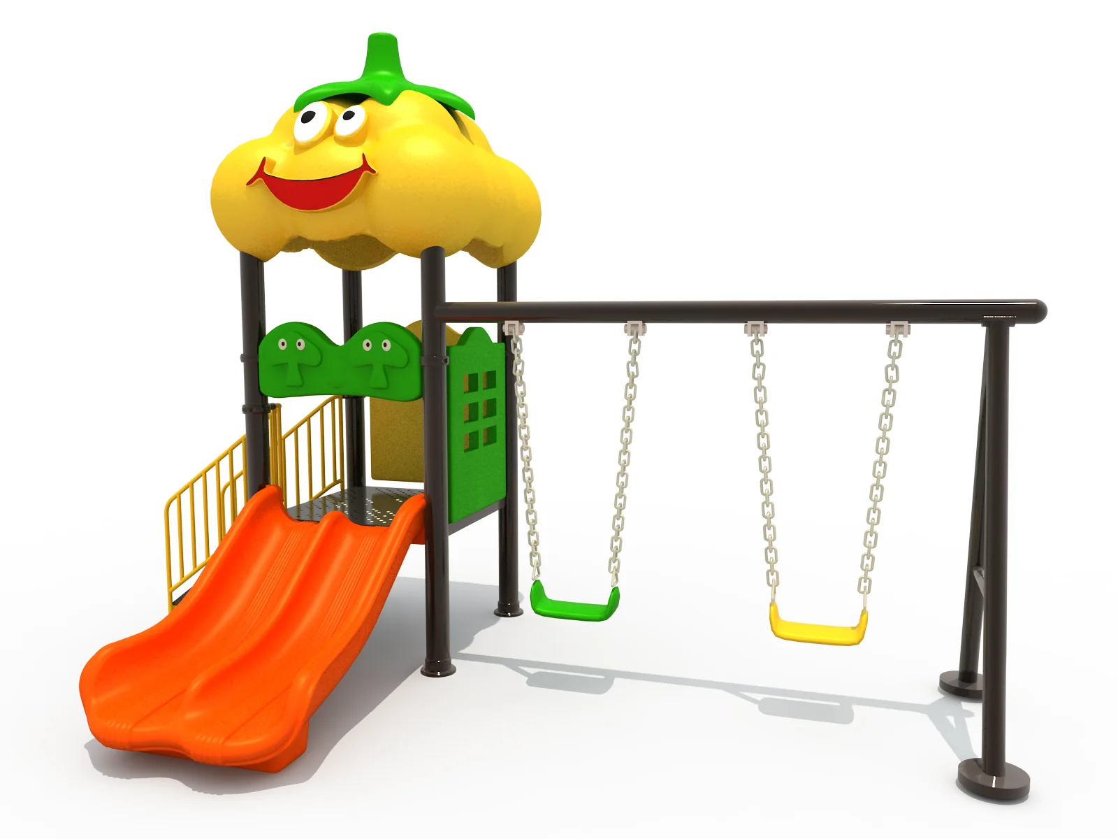 2027 Hot Selling Commercial Plastic Playground Large Kids Outdoor 300kg Easy Equipment Slide for Amusement Park Kindergarten