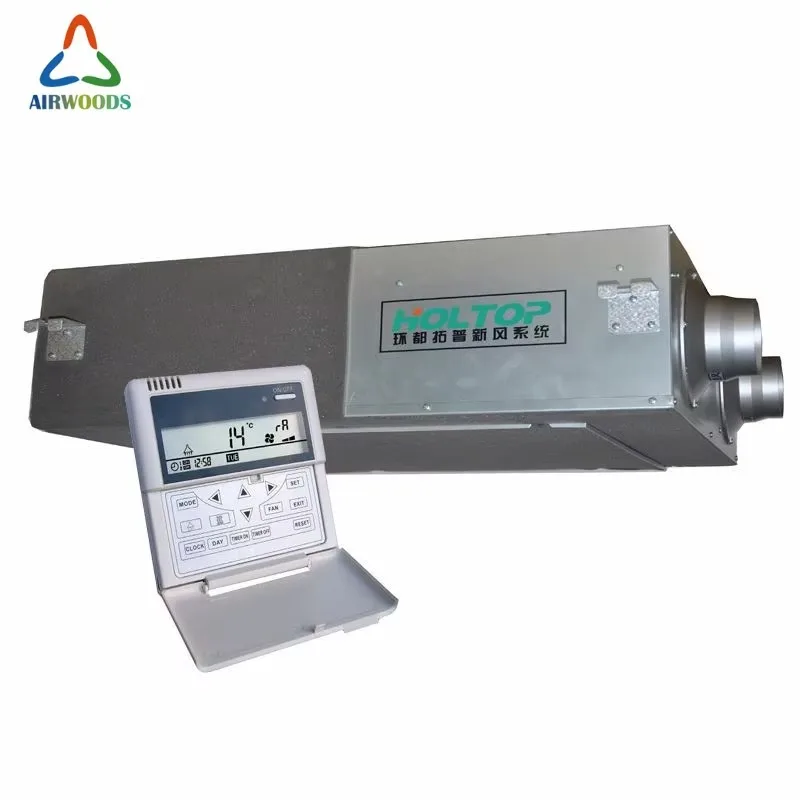 Fresh Air Cooling And Heating Function With Summer Bypass Auto Humidity Control HRV