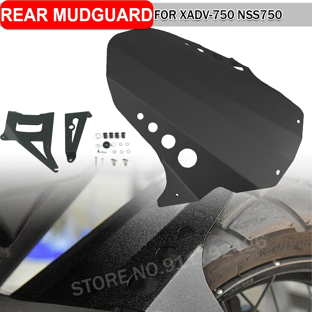 Motorcycle X-ADV750 Rear Wheel Mudguard Tire Mount Mud Guard Splash Fender Protection For Honda XADV 750 2022 NSS 750 2021-2022