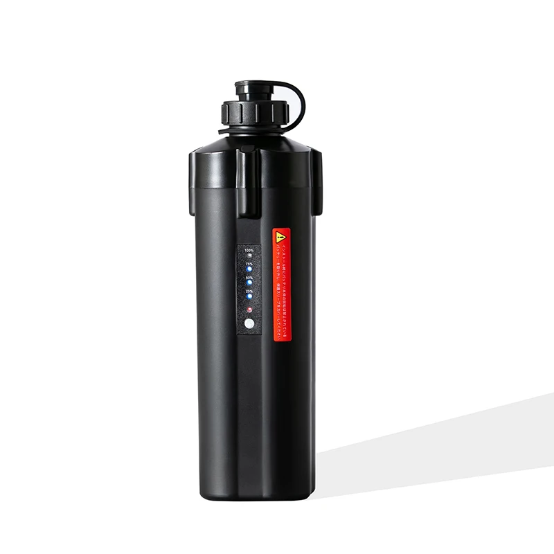 Batterie per mulinello elettrico da pesca 10000mAh con filo di serraggio e staffa per Daiwa, Shimano, 600MJ,MD3000,ECOODA,EZH3000 e così via