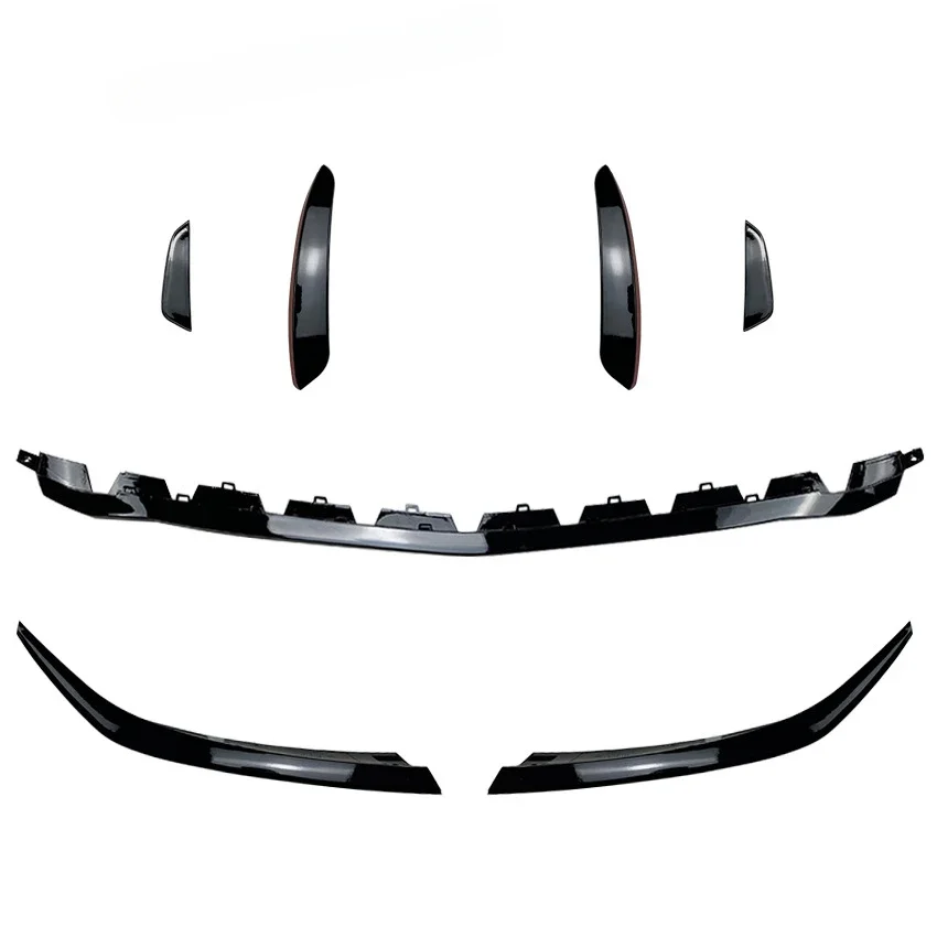 Front Bumper Diffuser Side Splitter Replacement Spoiler Lip Canards For Mercedes Benz A Class W177 A180 A200 A220 A35 AMG 2018+