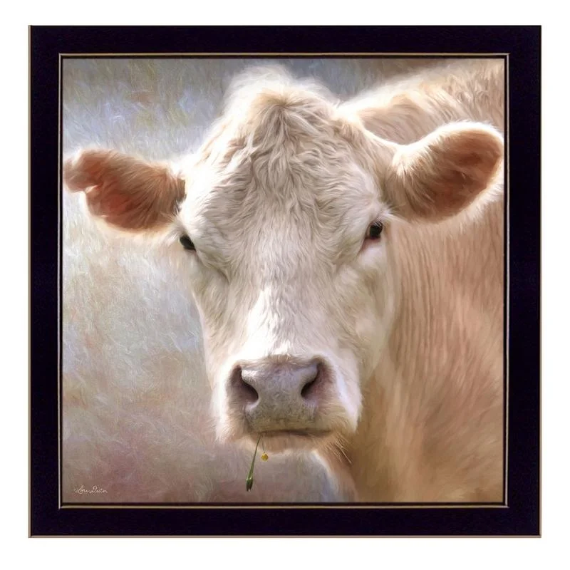 

Up Close on the Farm Wall Art, Framed Poster, Black Frame, Ready to Hang