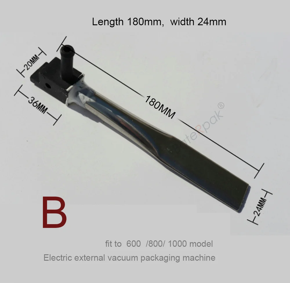 BateRpak Bico de ar de enchimento de selador a vácuo externo elétrico, peça de máquina de selagem a vácuo pneumática vertical com suporte 450, preço de 1 peça