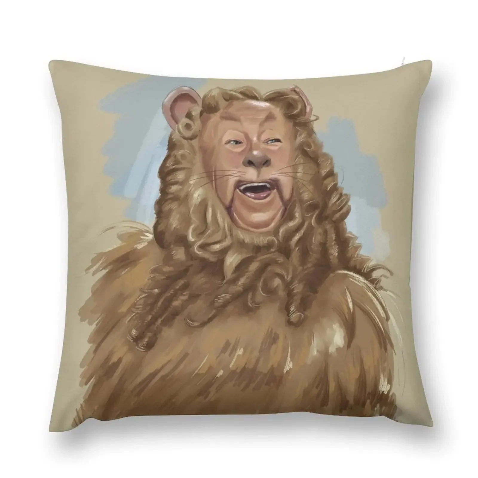 The Cowardly Lion Throw Pillow Pillow Covers Decorative Ornamental Pillow