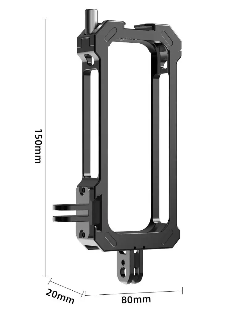 HTT-H26 ل Insta360 X3 إطار سبائك الألومنيوم الرياضة كاميرا التوسع اكسسوارات واقية الإطار ل Insta360 واحد X3