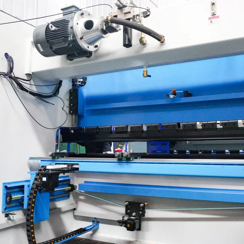 Máquina dobradeira hidráulica controlada CNC de 6 + 1 eixos HARSLE DA58T dobra de chapa de aço da China