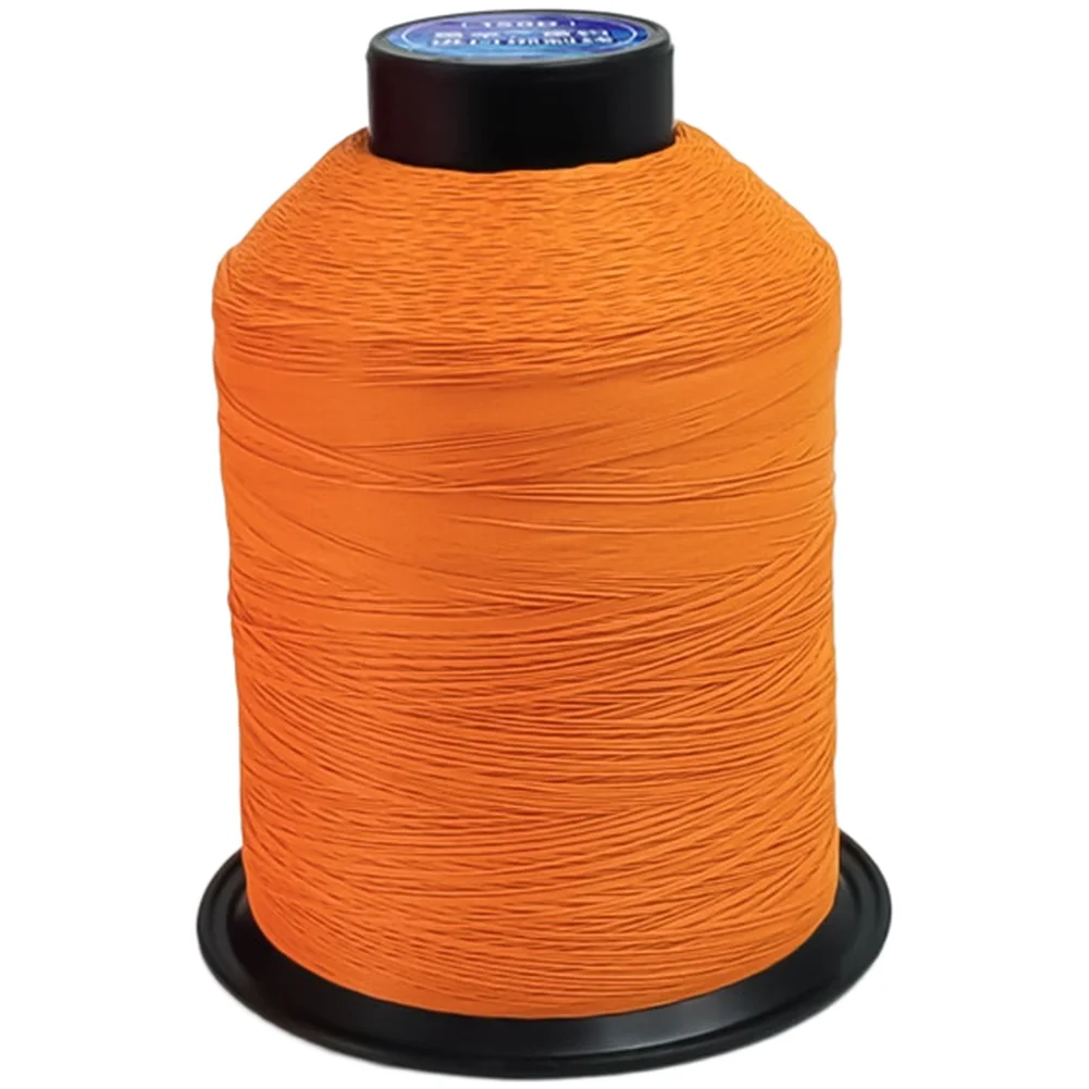 Polyester Wrapping Thread Blue Fishing Rod Thread Sunlight Resistant High Tensile Strength Fade Resistant Material