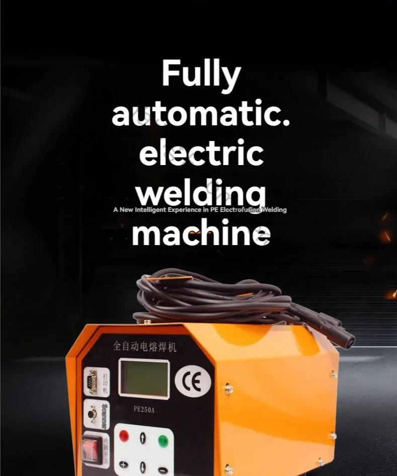 2.5kw PE Pipe Electric Welding Machine Gas Pipe Hot Melt Welding Machine Fully Automatic Capacitor Steel Wire Skeleton Pipe