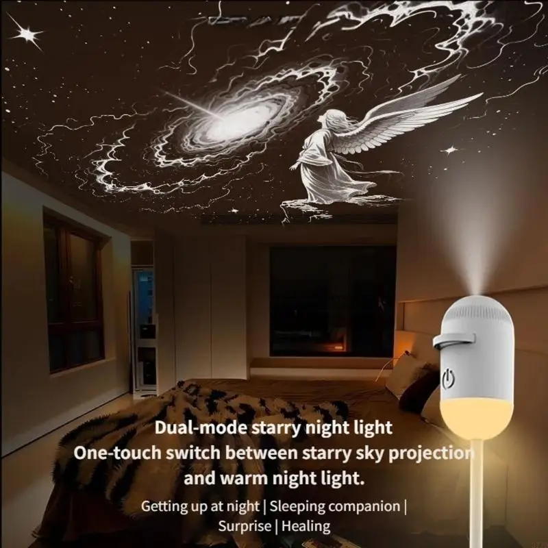 

Светодиодный проекционный свет атмосферы, вращающийся на 360 градусов, светодиодный проектор с планетой, лампа для вечеринок,